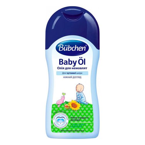 Chaqaloqlar uchun "Bubchen Baby Oil" moyi, 40 ml