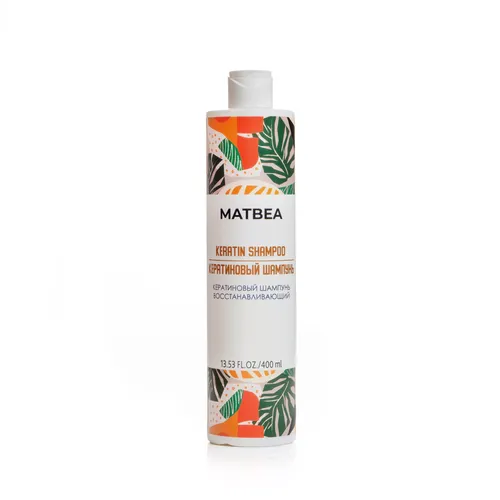 Tiklovchi Matbea keratin shampuni, 400 ml