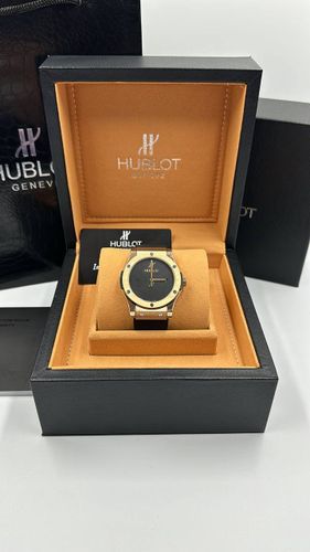 Erkaklar soati Hublot 214, Qora, фото