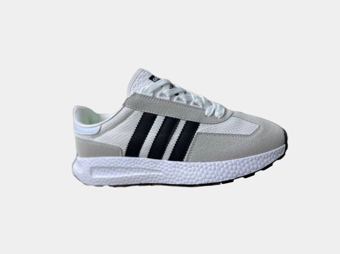 Мужские кроссовки Adidas A00640, Белый-черный, купить недорого