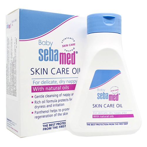 Детское масло Sebamed Skin care oil с натуральными маслами, 150 мл