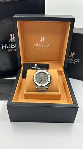 Мужские часы Hublot 205, Серебренный, фото