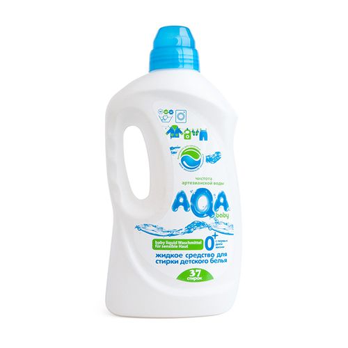 Жидкое средство AQA baby для стирки детского белья, 1500 мл