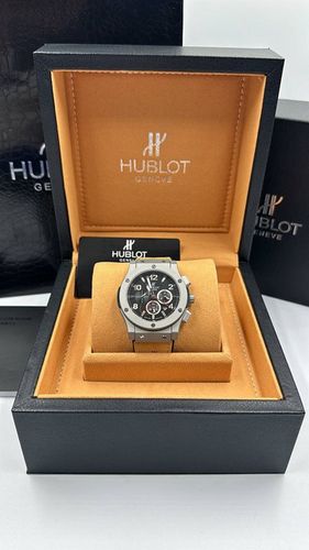 Erkaklar soati Hublot 203, Sariq, фото