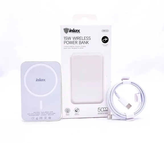 Портативный аккумулятор Power Bank Inkax Wireless PBM03 5000 mAh