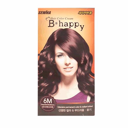 Краска для волос Sewna B Happy Hair Color Cream, №-6M
