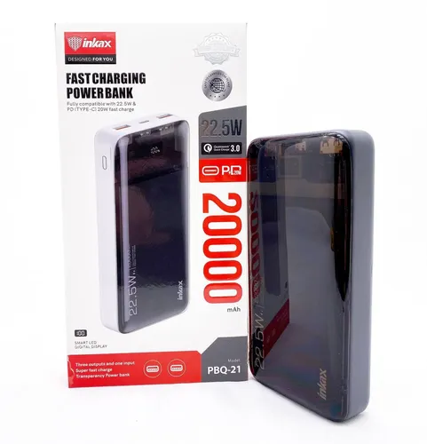 Портативный аккумулятор Power Bank Inkax PBQ21 20000 mAh