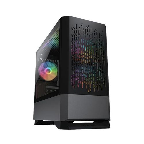 Case Cougar MG140 Air RGB qora, qora