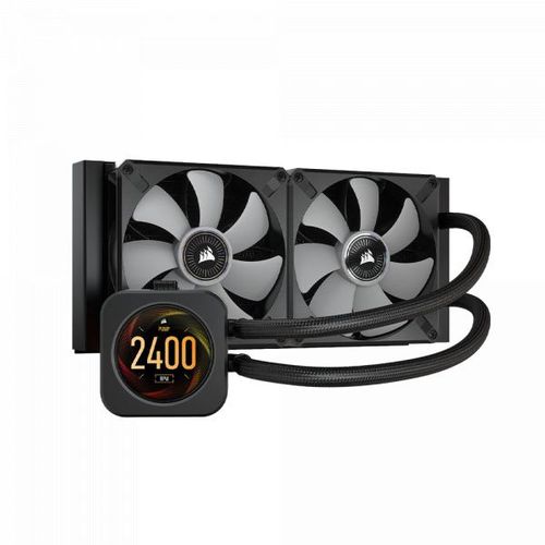 Система водяного охлаждения Liquid cooling Corsair iCUE H100i Elite LCD, в Узбекистане