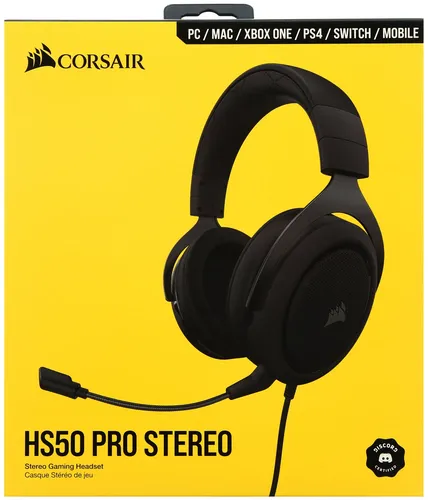 Игровые наушники Corsair HS50 PRO STEREO, Серый, фото