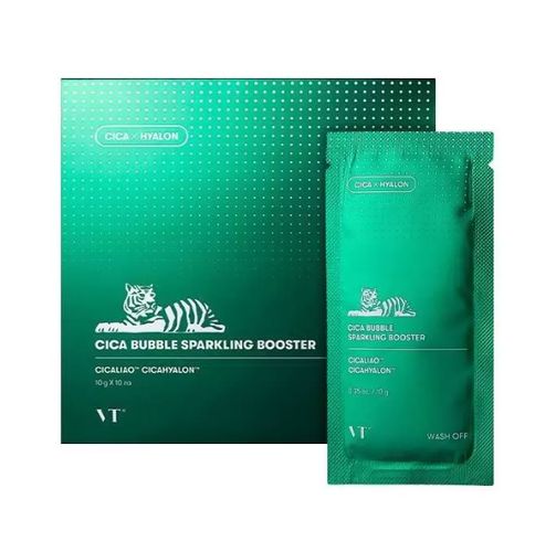 Кислородная маска-пенка с центеллой азиатской Cica Bubble Sparkling Booster, 10 мл