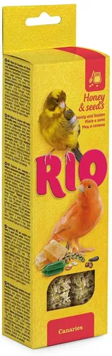 Лакомства Rio для попу гаев с медом и полезными семенами, 2 шт по 40 г