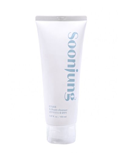 Пенка Etude House soonjung 55 foam cleanser, 150 мл