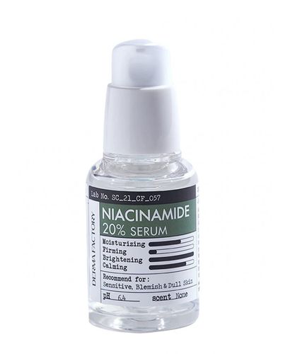 Успокаивающая сыворотка для лица Derma Factory Niacinamide 20% Serum