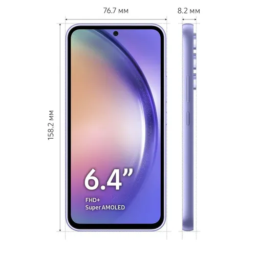 Smartfon Samsung A54, binafsha, 6/128 GB, в Узбекистане