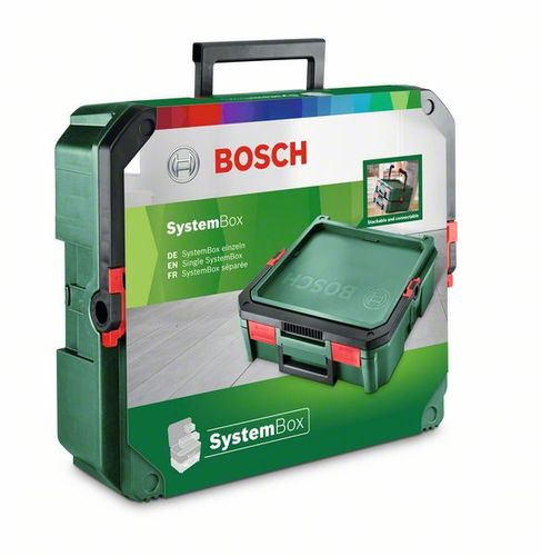 Чемодан для инструментов SystemBox Bosch, Зеленый