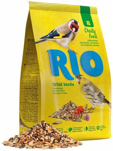 Корм для лесных птиц Rio основной рацион, 500 г