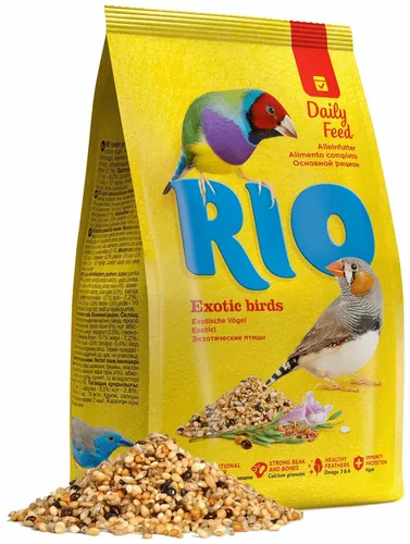 Корм для экзотических птиц Rio Основной рацион, 500 г