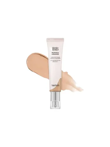 Увлажняющий ББ крем для лица Heimish Moringa Ceramide BB Cream SPF 30 PA++ Light Medium, 30 мл № 23N, фото № 4