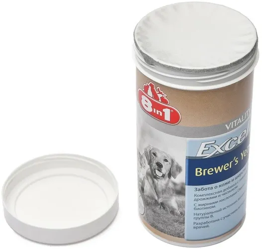 Добавка в корм 8in1 Excel Brewer’s Yeast for large breed, 80 таблеток, купить недорого
