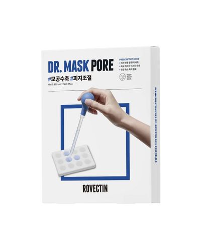 Тканевая маска для выравнивания тона Rovectin Dr. Mask Pore, 25 мл