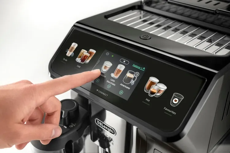 кофемашина Delonghi ecam450.86, Стальной, фото № 4