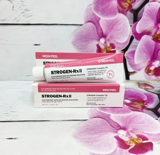 Fitoestrogenlar kompleksi bilan tiklovchi krem MEDI-PEEL Strogen-Rx II Cream, 30 ml