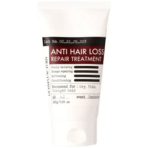 Маска против выпадения волос Derma Factory Anti Hair Loss Repair Treatment, 150 мл