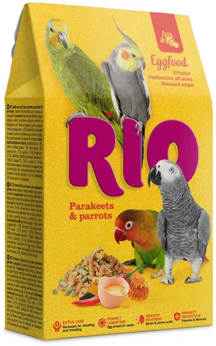 Яичный корм Rio для средних и крупных попу гаев, 250 г