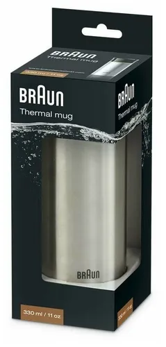 Термокружка Braun BRSC001, Серебристый, в Узбекистане