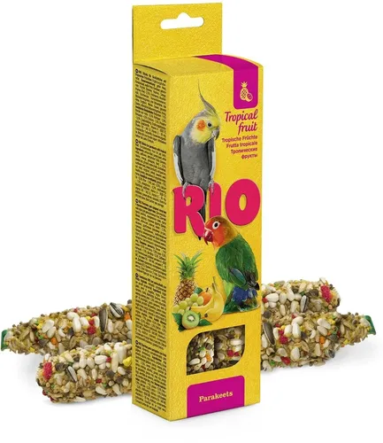 Лакомства Rio для средних попу гаев с тропическими фруктами, 2 шт по 75 г