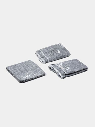Комплект постельного белья IH-189, 4 шт, Серый, фото