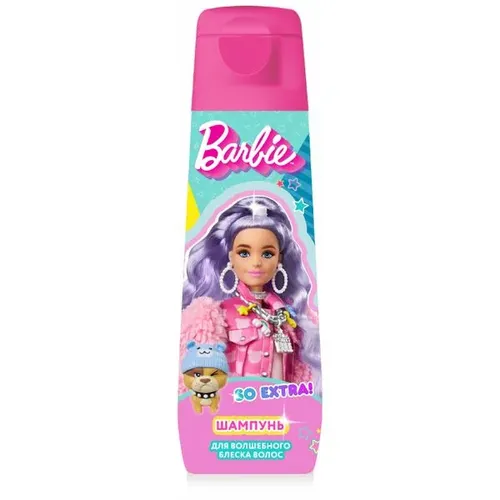 Шампунь детский Barbie для волшебного блеска волос, 250 мл, 2 шт, купить недорого