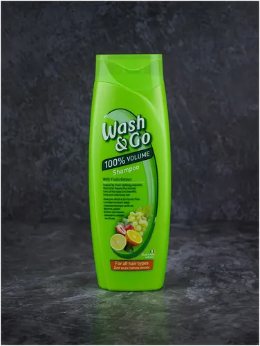 Шампунь для волос Wash&GO с экстрактом фруктов для всех типов волос, 400 мл, в Узбекистане