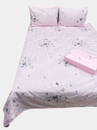 Комплект постельного белья IH-165, 4 шт, Розовый, 12500000 UZS