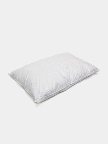 Подушка перьевая для сна IH-37, 50х70 см, Бело-золотой, купить недорого