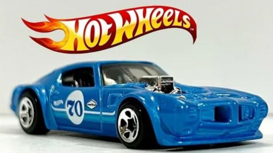 Машинка игрушка Hot Wheels 1970 Pontiac ferebird, Синий