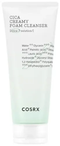 Кремовая пенка для умывания для чувствительной кожи Cosrx Pure Fit Cica Creamy Foam Cleanser, 75 мл