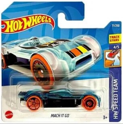 Машинка игрушка Hot wheels Mach IT Go, Синий