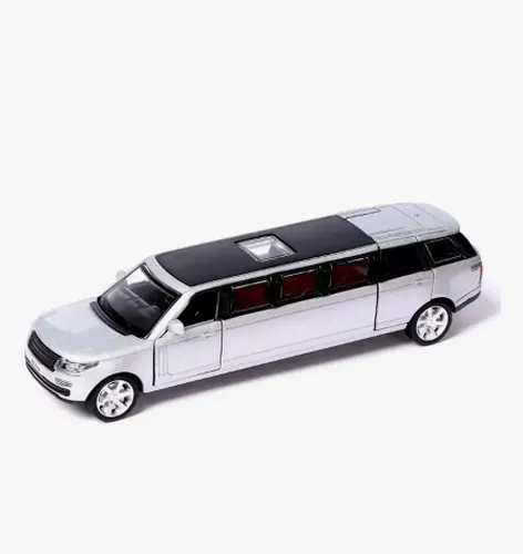 Машинка игрушка Лимузин Range Rover, Белый