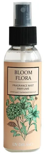 Спрей для тела Bloom Flora Liv delano fragrance mist parfume, 100 мл