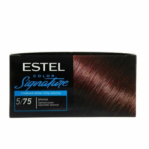 Краска для волос Estel Брауни, №-5/75, 145 мл, коричневый, купить недорого