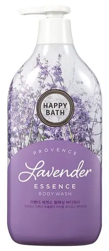 Гель для душа Happy Bath lavender essence relaxing body wash, 900 мл