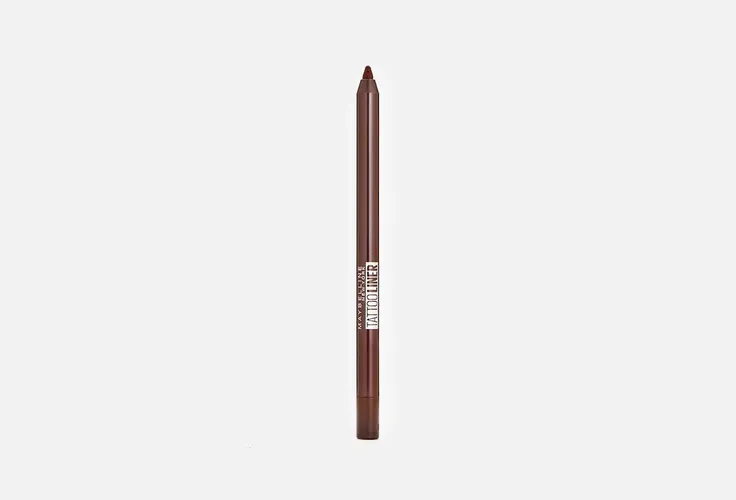 Гелевый карандаш для глаз Maybelline New York Tattoo Liner, №-910, каштановый