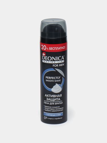 Пена для бритья и средство для умывания и очищения лица Deonica for men, 240 мл