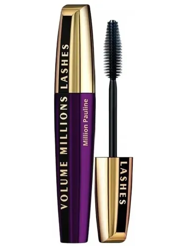 Тушь для ресниц L'Oréal volume million lashes million pauline, №-01, черный, 9.2 мл