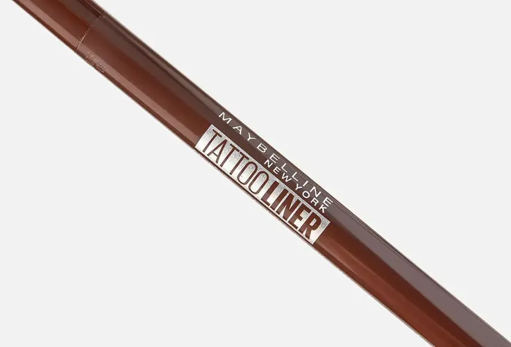 Гелевый карандаш для глаз Maybelline New York Tattoo Liner, №-910, каштановый, купить недорого