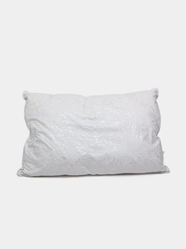 Подушка перьевая для сна IH-37, 50х70 см, Бело-золотой