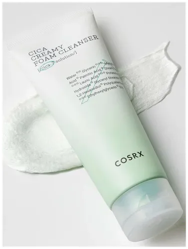 Кремовая пенка для умывания для чувствительной кожи Cosrx Pure Fit Cica Creamy Foam Cleanser, 75 мл, в Узбекистане