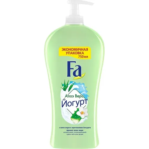 Dush uchun gel Fa Aloe Vera yogurt, 750 ml